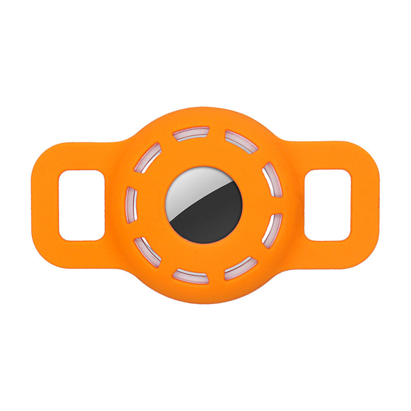 Protective Sleeve Pet Anti-lost Drop Dog And Cat Collar Tracker Positioning Keychain Silicone Shell