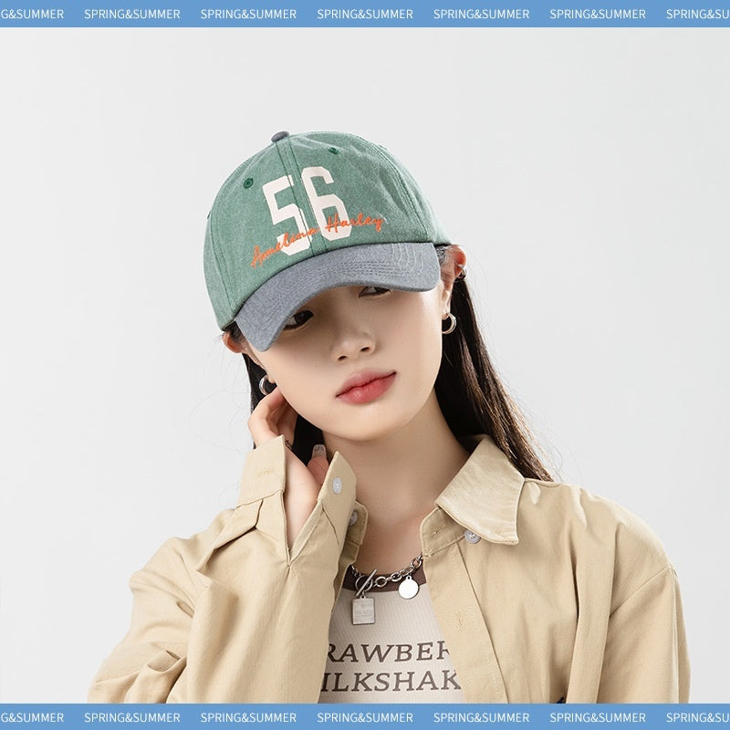 Plus-sized Deepening No 56 Baseball Cap Sun-proof Makes Your Face Look Smaller