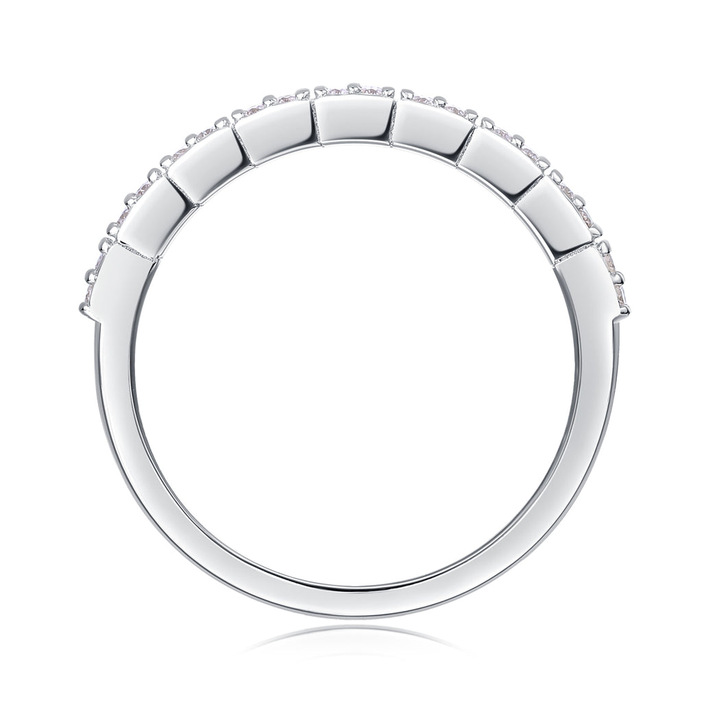 1For Love - A Fashionable And Luxurious Jewelry Accessory Set With Moissanite S925 Sterling Silver And Platinum-plated Diamond Prohibit TikTok sales