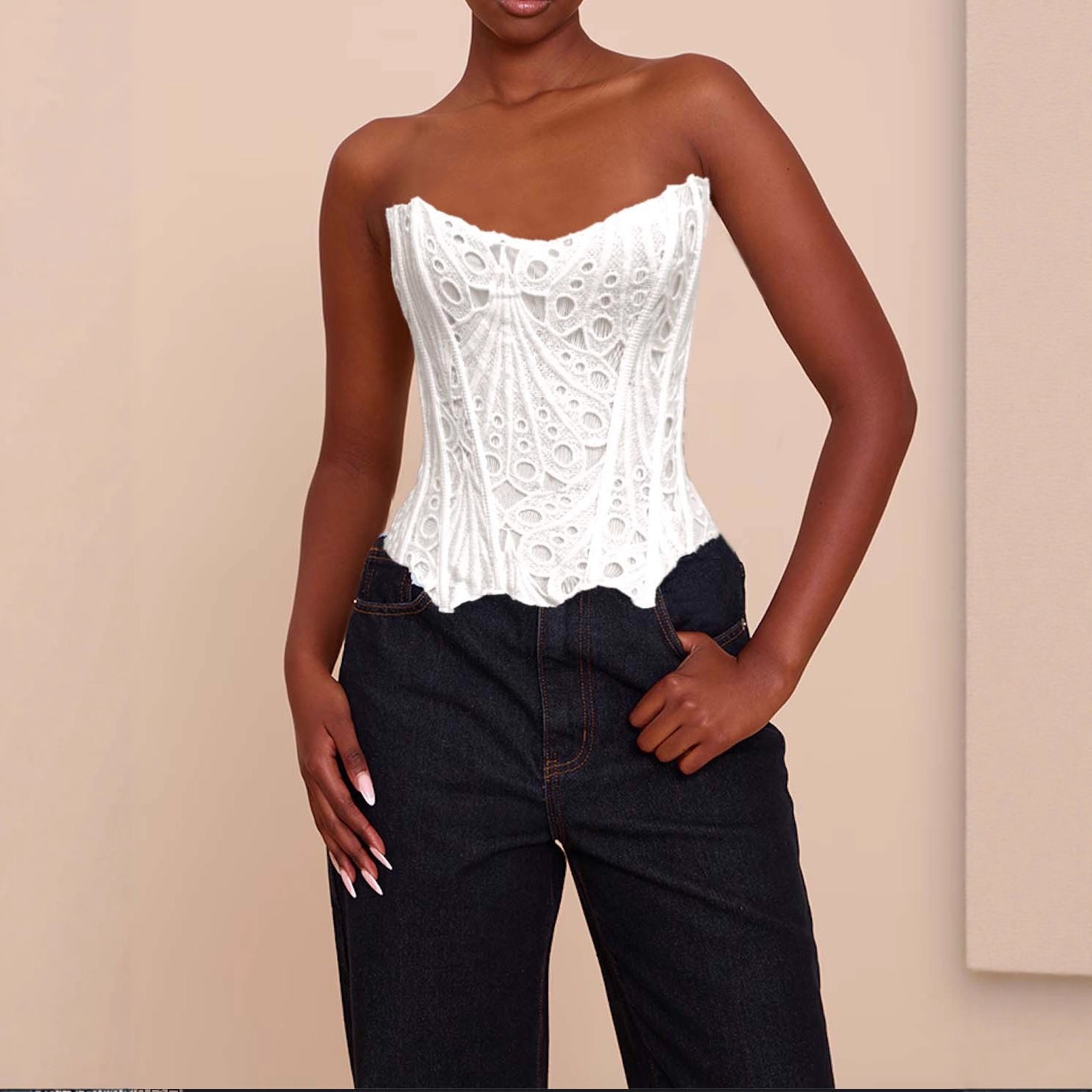 Women's Fashion Casual Off-Shoulder Tube Top