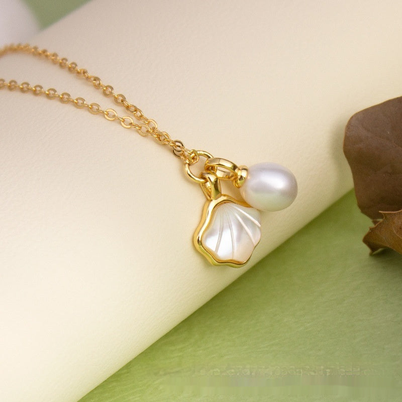 Personality Natural Freshwater Pearl Ornament