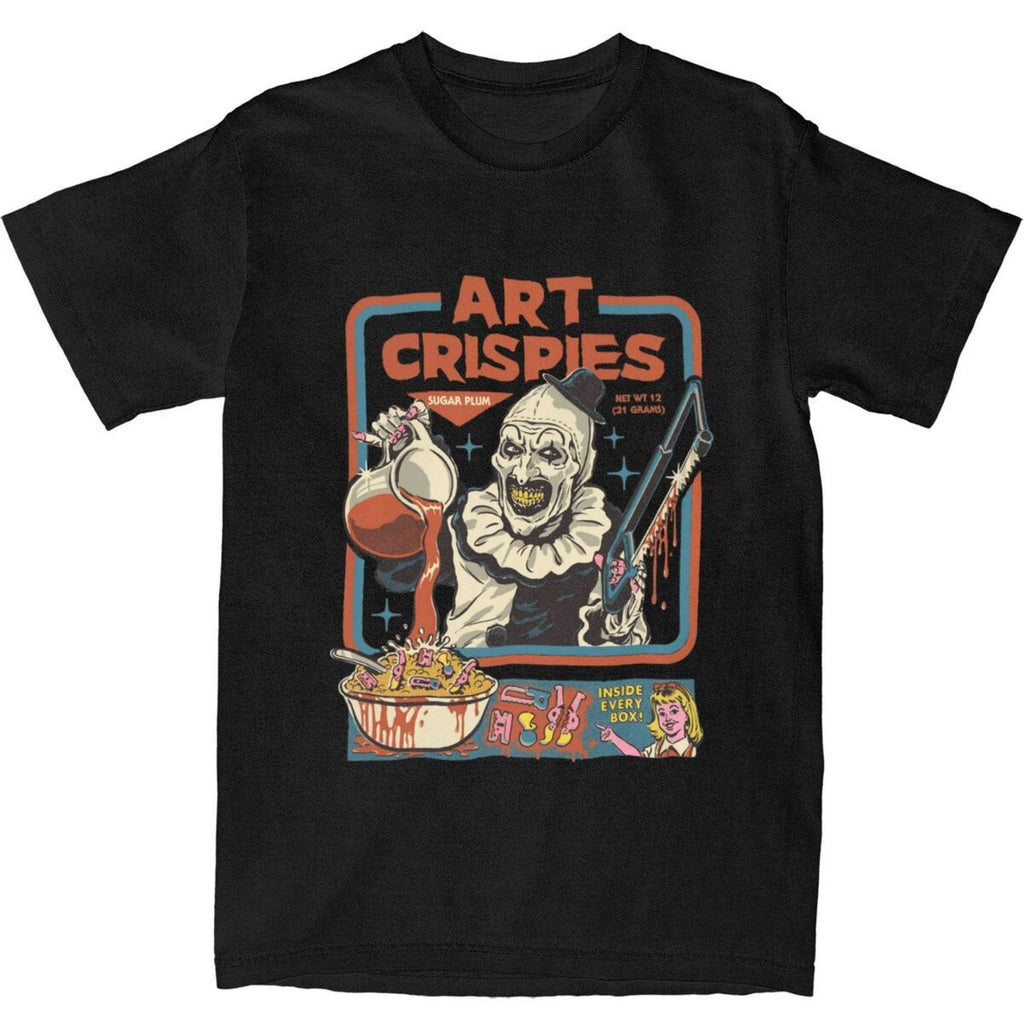 Art Crispies Scary Clown Shirt Solid Color