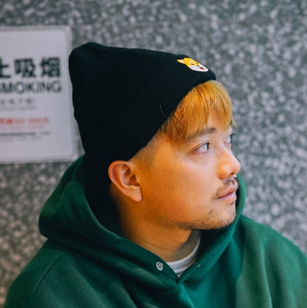 Cute Kitten Embroidery Knitted Hat European And American