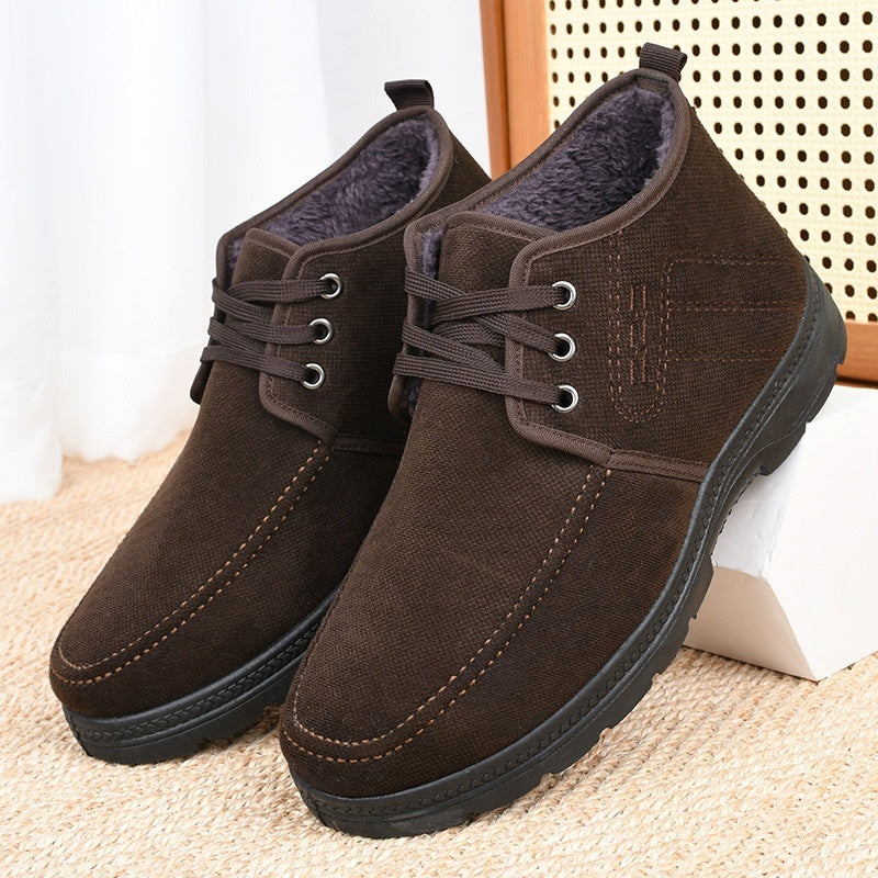 Comfortable Warm Breathable Non-slip Walking For Middle-aged And Elderly Men