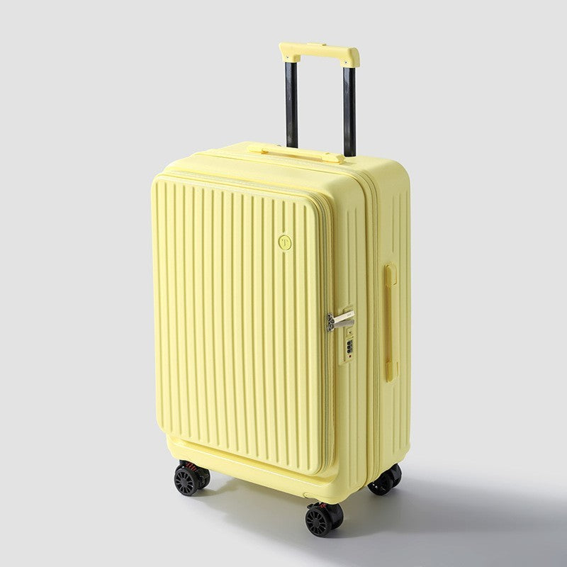 Three-piece Side Opening Expandable Large Capacity Suitcase