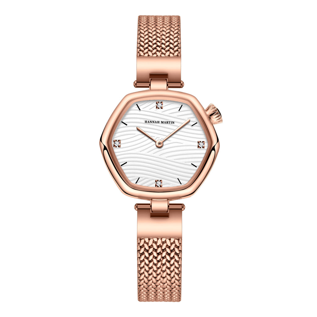 Fashion Simple Hexagonal Movement Women's Watch