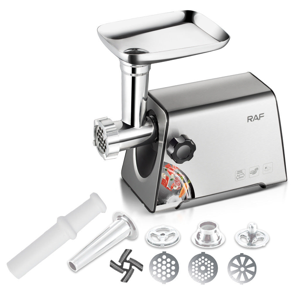 Household Electric Multi-functional Stainless Steel Meat Grinder