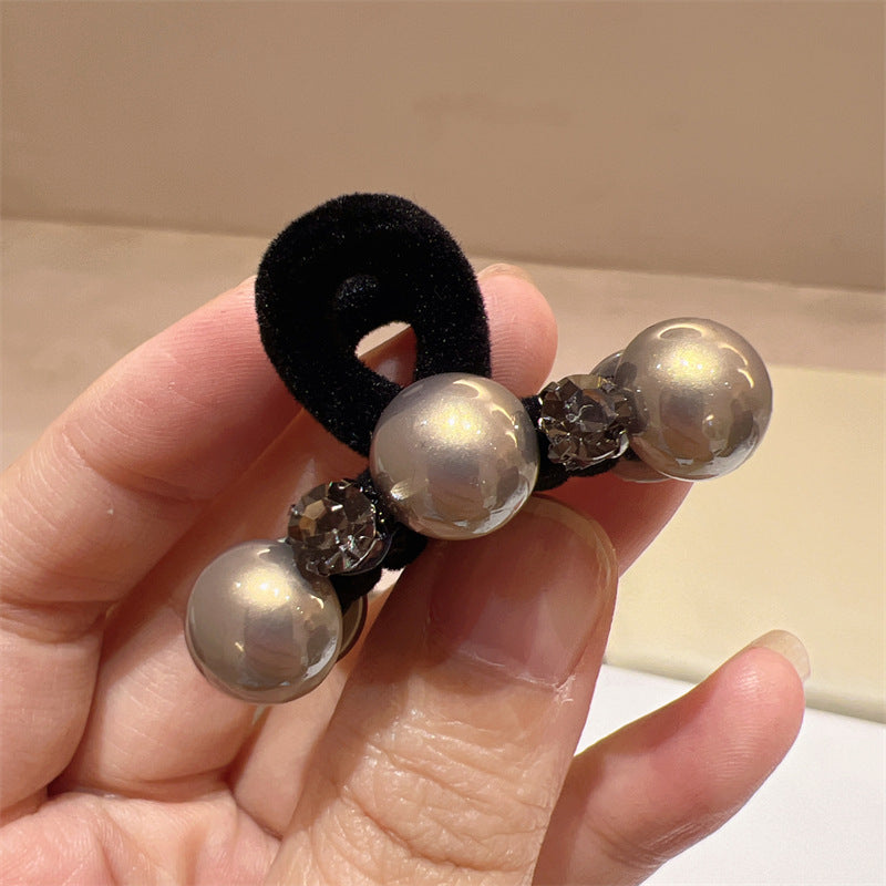 Black Pearl New High-grade Small Hair Grabbing Clip