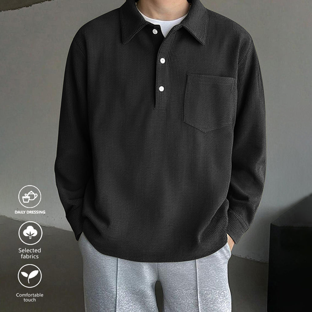 American Retro Casual Bottoming Shirt