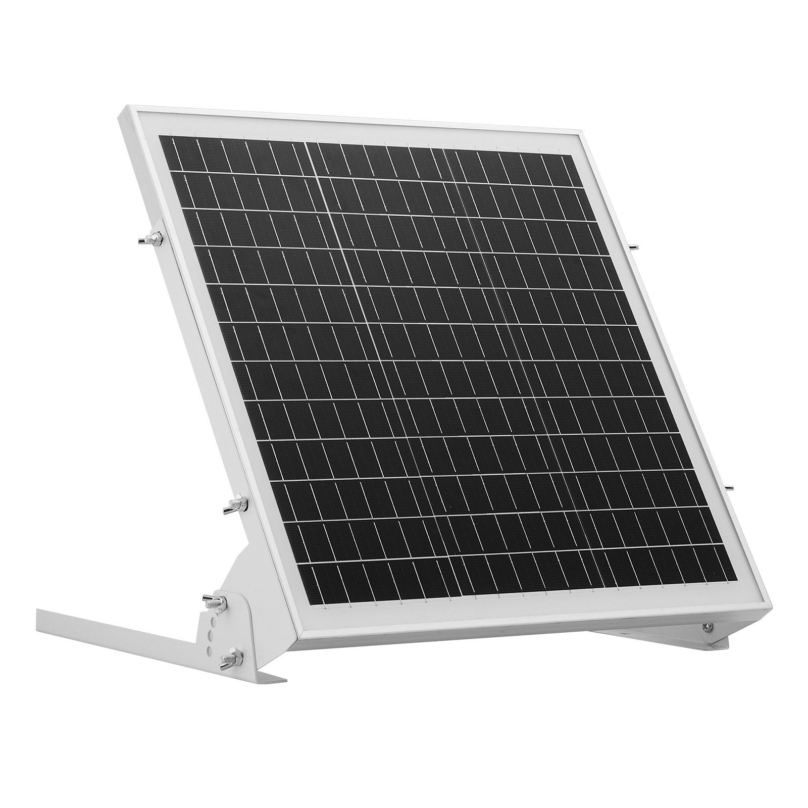 20W 12V Solar Battery Trickle Charger Maintainer, Mono Solar Panel Battery Charger With Built-in MPPT Controller & Adjustable Mount Bracket, IP65 Waterproof For Car Boat RV Trailer House Roof