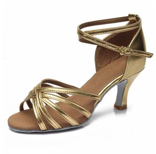 Indoor Satin Latin Dance Shoes