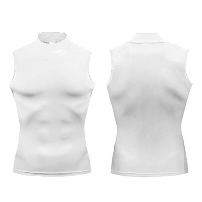 Solid Color Slim Fit Men's Vest