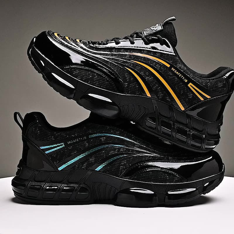 PU Leather Labor Protection Shoes With Anti-smashing Function