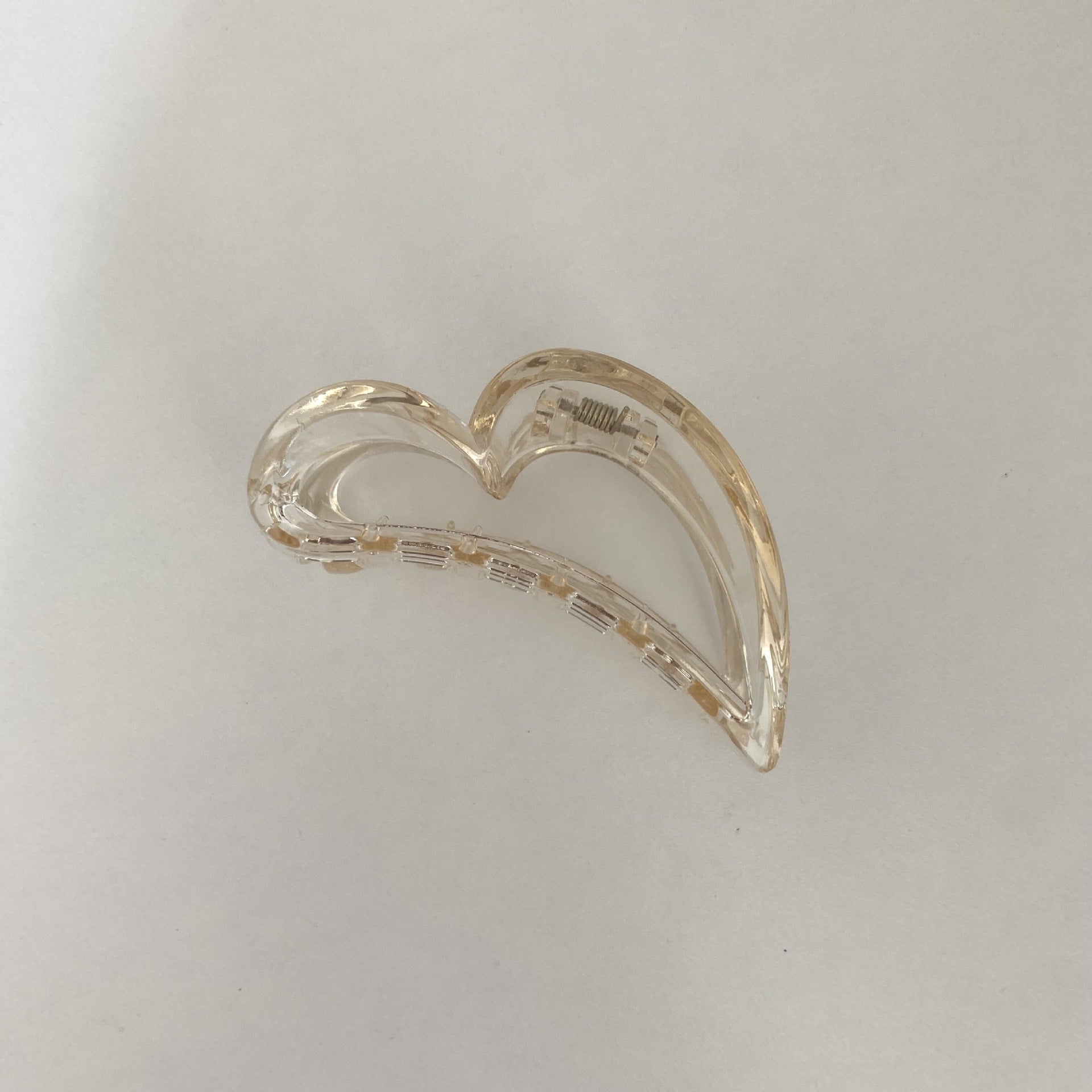 Plastic Love Frosted Texture Acrylic Hair Jaw Clip