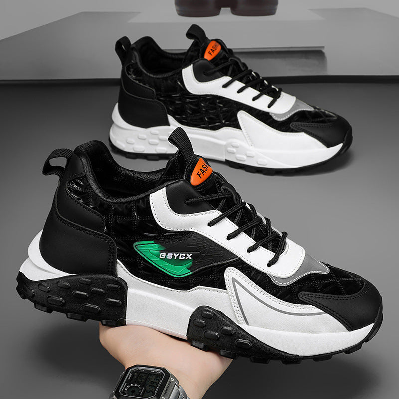 Sports Casual Platform Daddy Shoes Men's Fall