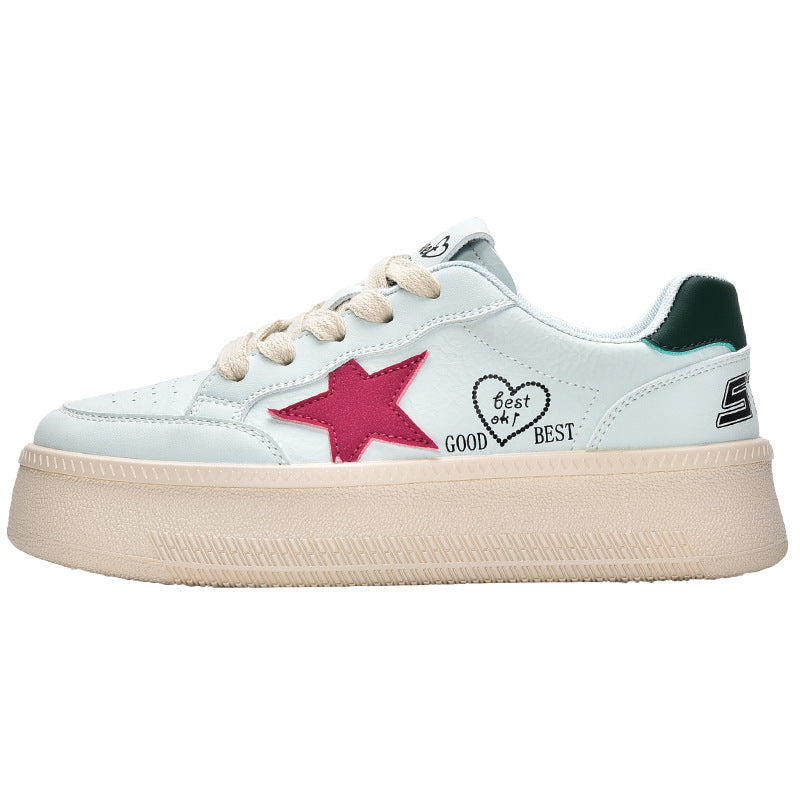 Spring New Thick Bottom Versatile Casual Sneaker