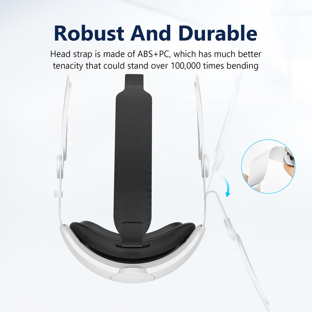 Adjustable Replacement Quest3S Comfortable Decompression Headband Smart VR Glasses
