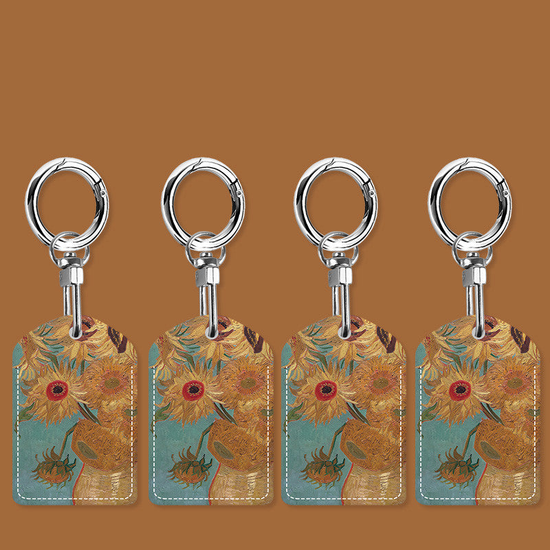 Pet Tracker Positioning Box Protective Cover Oil Painting