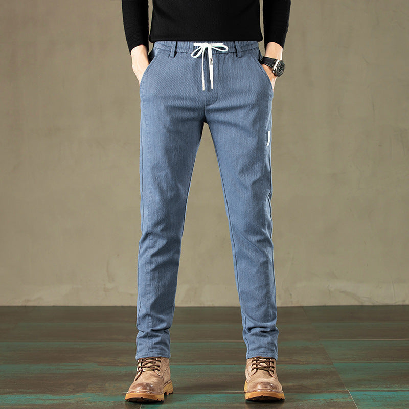 Loose Straight Casual Pants Stretch Sports Trousers