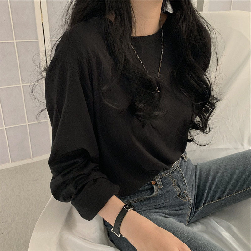 Loose All-matching Student Clothes Women's Top