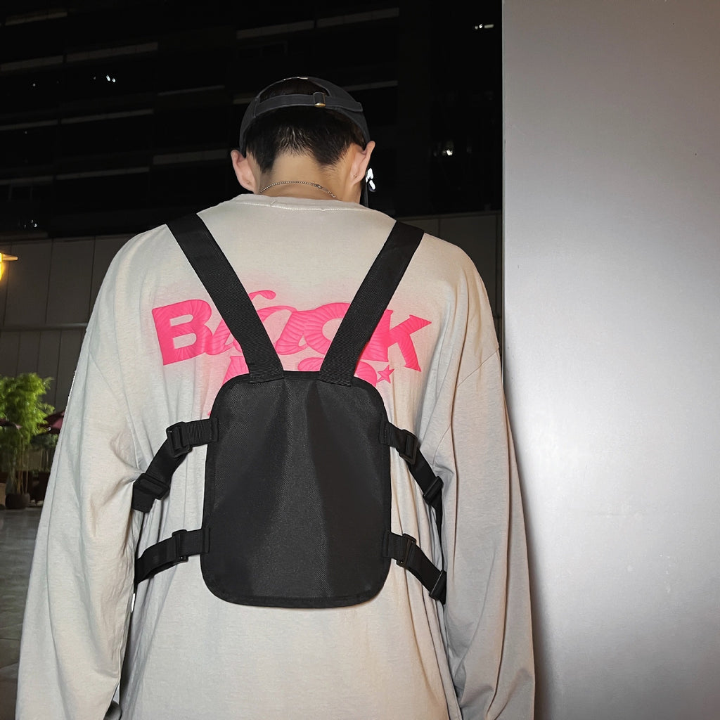 Men's Fashion Trendy Multi-pocket Chest Bag