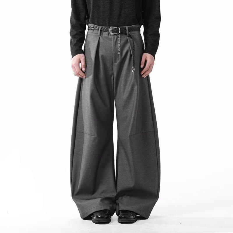 Loose Casual Pants Men's Versatile Thin Draping Wide Leg