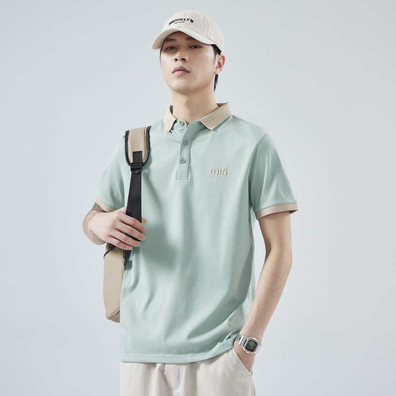 Short-sleeved Men's T-shirt Business Casual Top