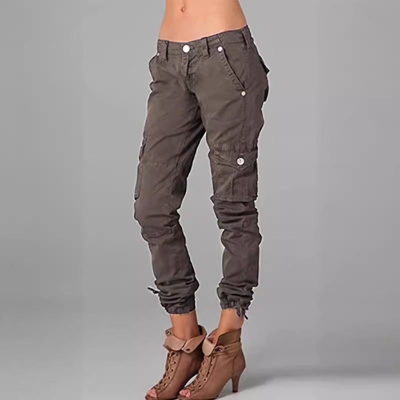 Multi-Pocket Workwear Tactical Pants European And American Sports And Leisure