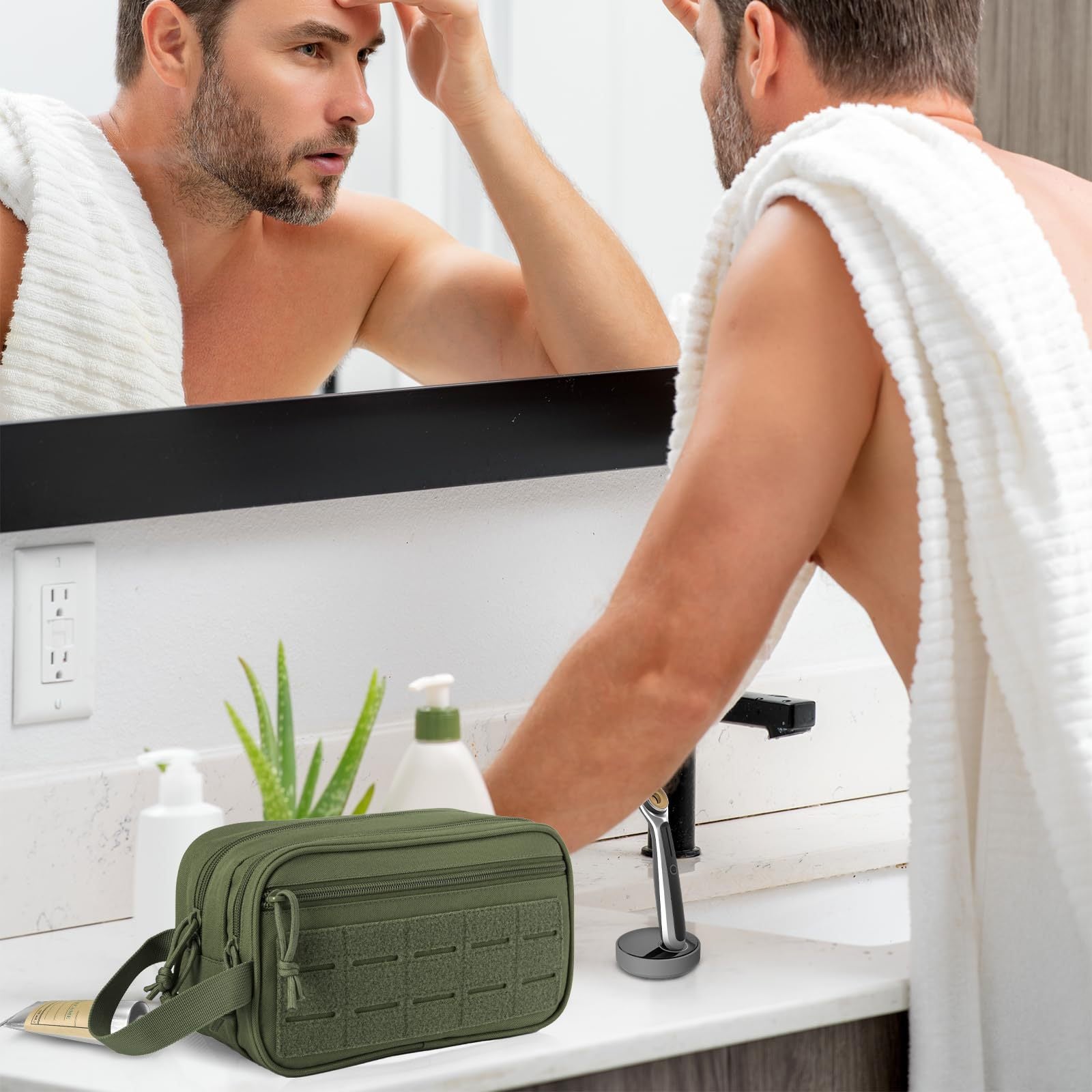 Fashion Personality Men's Travel Cosmetic Bag