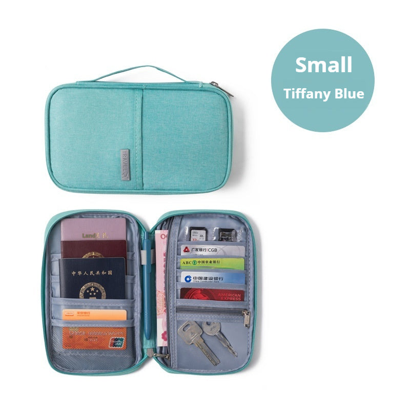Portable Travel Airplane Waterproof Card Bag