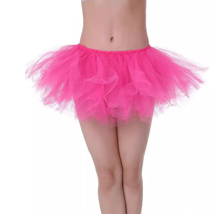 Gauze Skirt Performance Five-layer Skirt