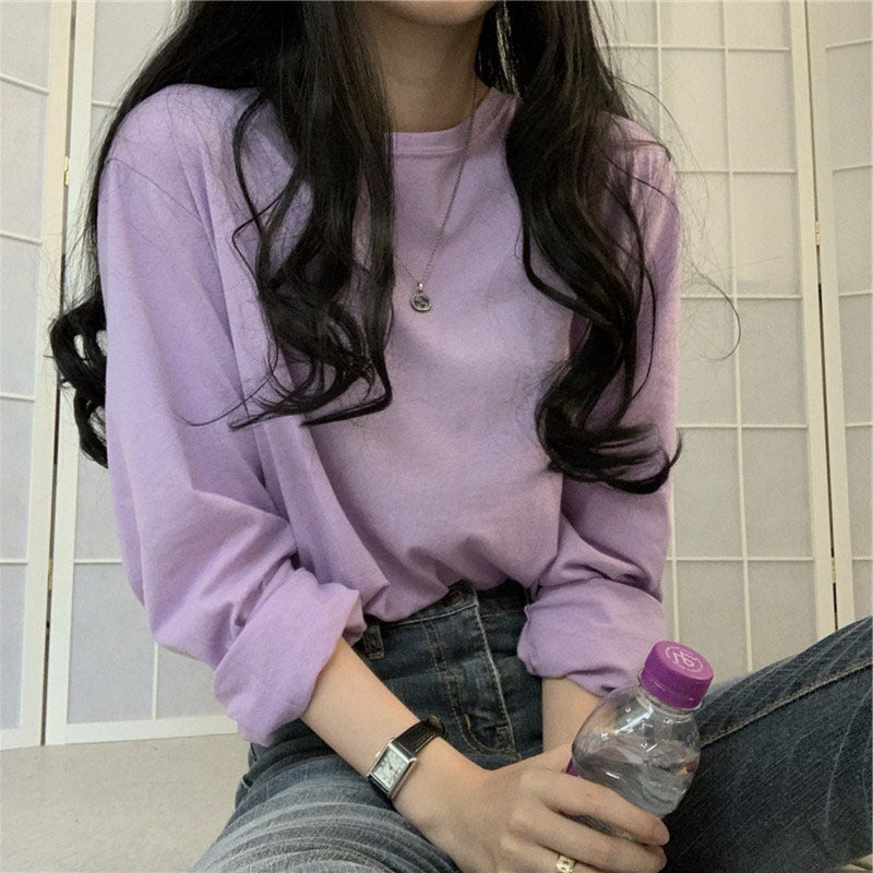 Loose All-matching Student Clothes Women's Top